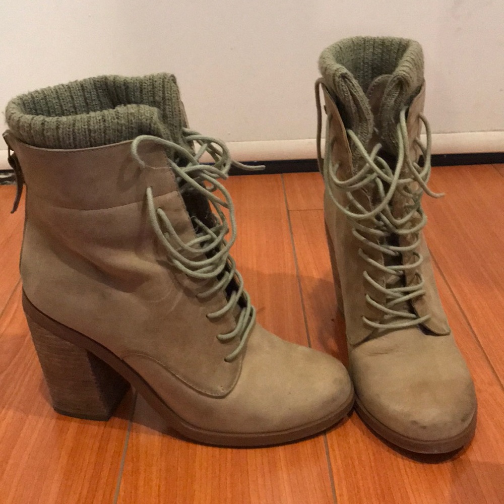 Block Heel Booties!